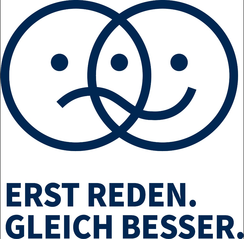 Erst reden. Gleich besser.